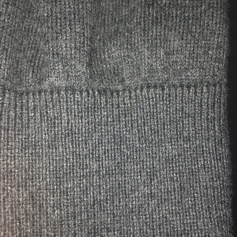 Gray button down sweater - Picture 3 of 4
